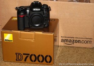 Nikon D7000 body only arrived
