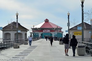 Huntington Beach pier Rubys surf city diner