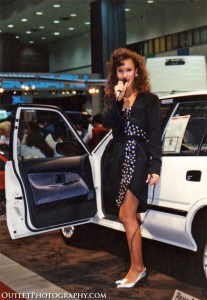 1989 LA car show model