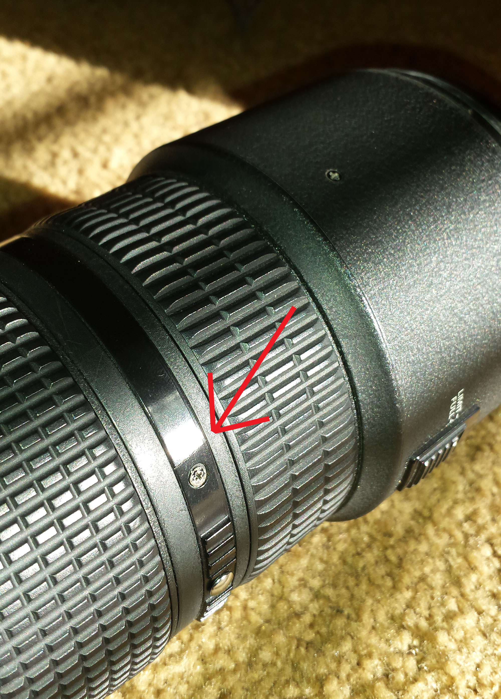 Repair cost for Nikon 80-200mm F2.8D ED AF Cracked A-M Ring
